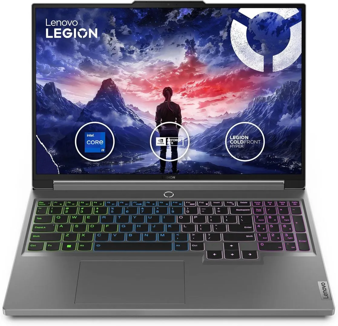 Lenovo Legion 5 Gaming Laptop, 2024, 16" 2560x1600 165Hz, Intel 14-Core i7-13650HX, NVIDIA GeForce RTX 4060, 16GB DDR5, 1TB SSD, Win11 Home, RGB Backlit KB, Wi-Fi 6E, BT 5.2, 1080p Camera, Luna Grey