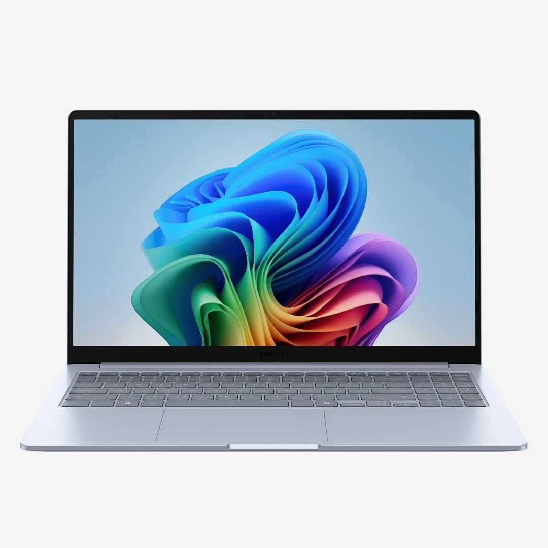 SAMSUNG 15.6" Galaxy Book4 Edge Business Laptop, Copilot + AI PC Computer, Snapdragon X Plus Processor, Live Captions, FHD LED Anti-Glare Display, Long-Lasting Battery, 2024 Version, NP754XQA-KB2US