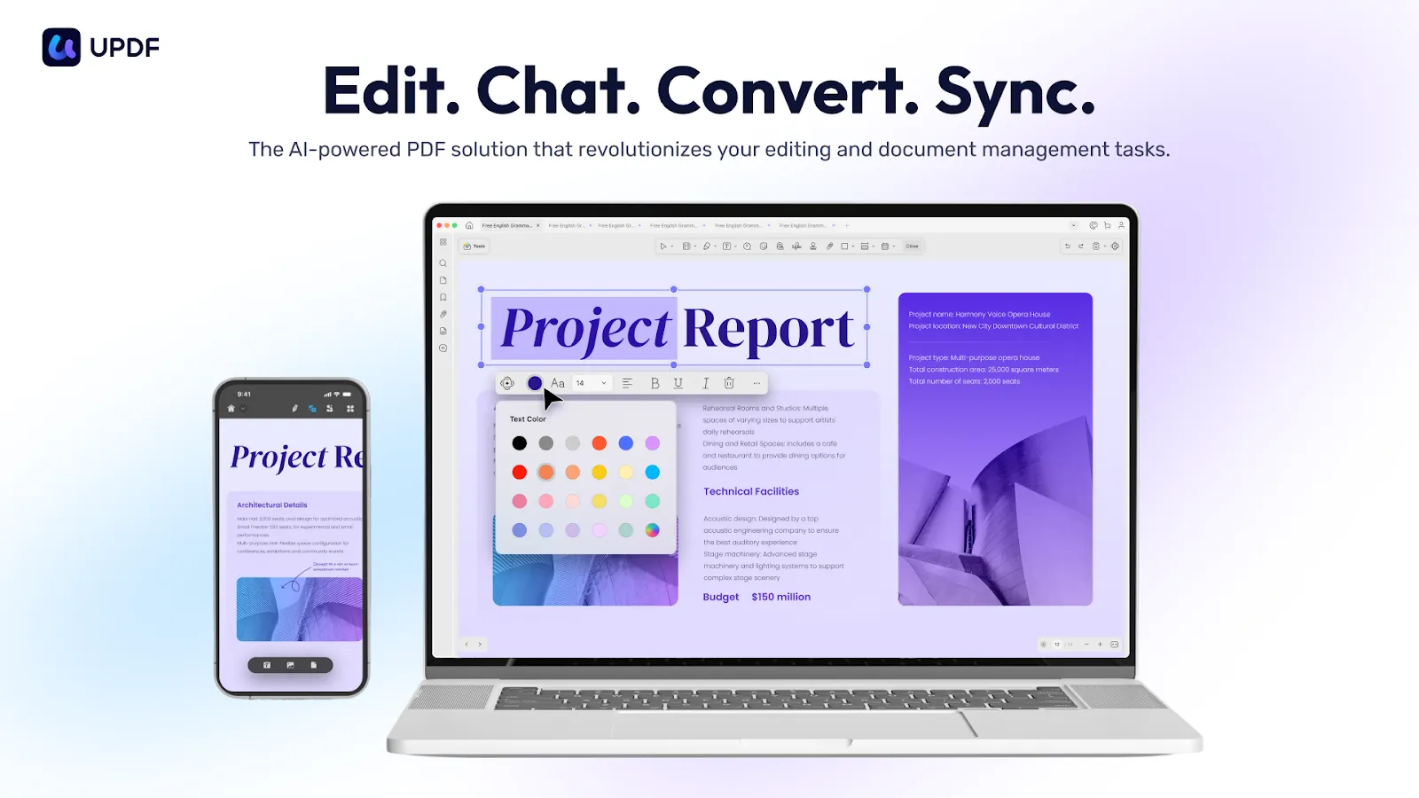Best PDF Editors for Everyone: UPDF 2.0 for Windows, Mac, iOS and Android